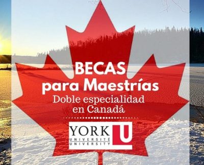 Becas para maestrías de doble especialidad en Canadá