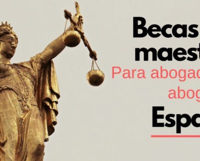 Becas en España para profesionales en derecho o leyes