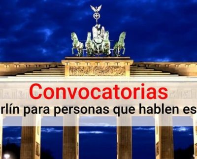 Convocatoria para trabajar en Alemania hablando español