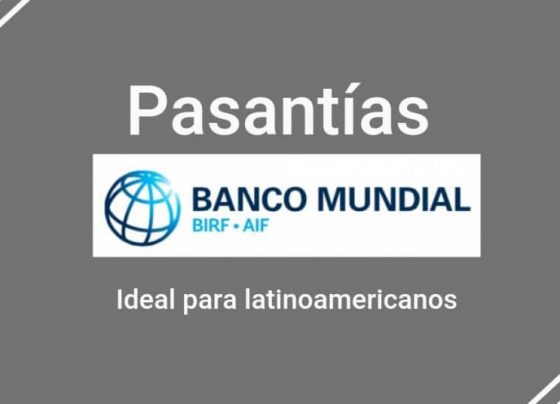 Prácticas profesionales con el Banco Mundial