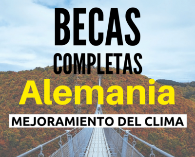 Becas completas  – protección y conservación del medio ambiente