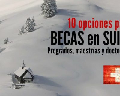 10 opciones de becas para estudiar en Suiza