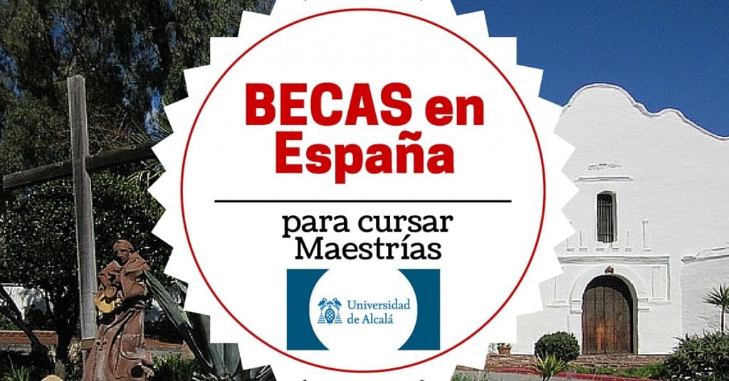 Becas de Maestría en la Universidad de Alcalá en España