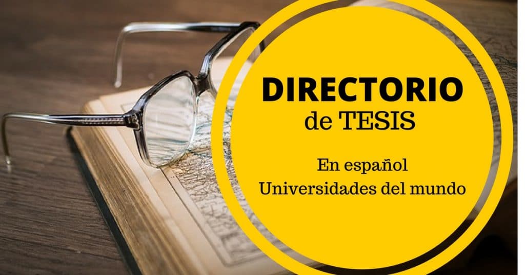 Directorio de buscadores de tesis en español