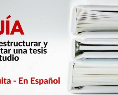 Libro gratuito para diseñar y redactar una tesis