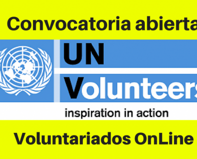 Convocatorias Voluntariado on line: Programa de Voluntarios de Naciones Unidas UNV