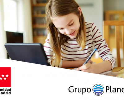 Acuerdo entre el Grupo Planeta y la Comunidad de Madrid para ofrecer los recursos y herramientas digitales de aulaPlaneta a los centros públicos y concertados de la Comunidad