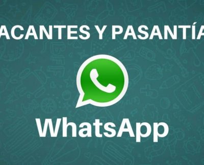 Unete a WhatsApp – vacantes y pasantías disponibles !
