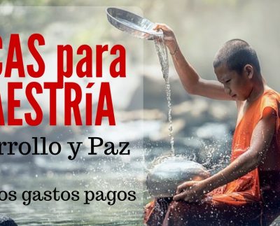 Becas completas Rotary para maestría y diplomados en desarrollo y paz. Cubre todos los gastos