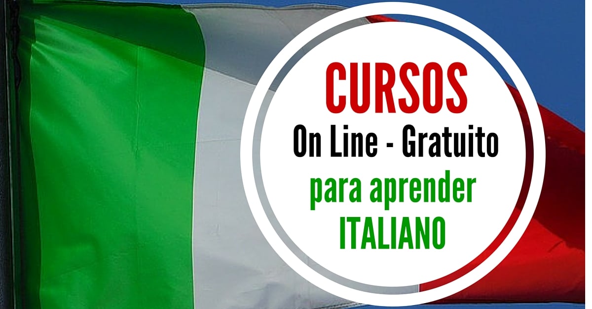 Cursos online para aprender italiano :  facile e gratuito !