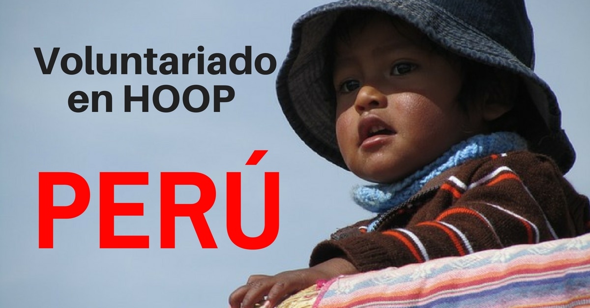 Voluntariado en la organización HOOP Perú