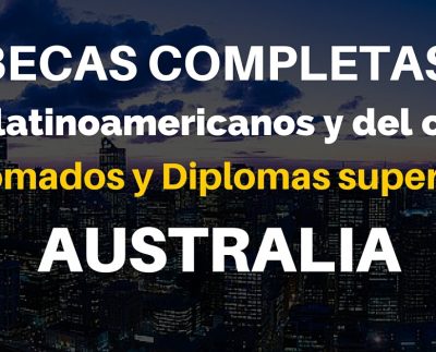 Buscas un curso de profundización? Becas completas de entrenamiento profesional en Australia
