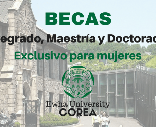 Becas para posgrados en Corea para mujeres latinoamericanas !