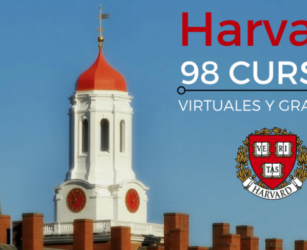 98 cursos online GRATUITOS ofrecidos por la Universidad de Harvard