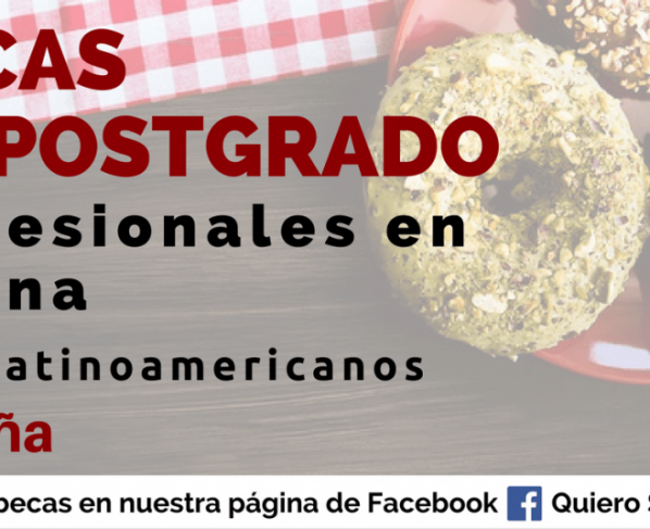 Becas en España para profesionales en cocina y seguridad alimentaria