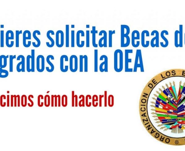 Aprende cómo solicitar becas de posgrado con la OEA