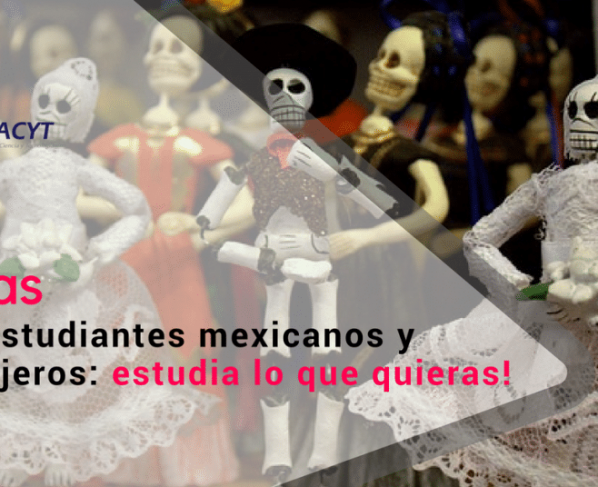 Becas de posgrado en México para mexicanos y extranjeros.