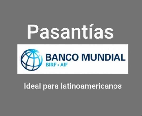 Prácticas profesionales con el Banco Mundial