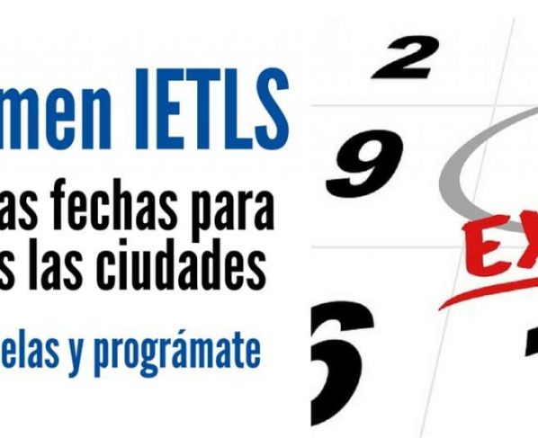 Nuevas fechas del examen de Inglés IETLS para todos los países.