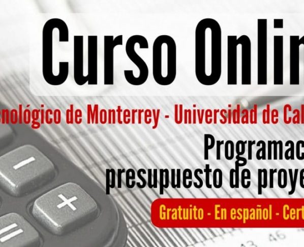 Curso online y gratuito sobre programación y presupuestos para proyectos