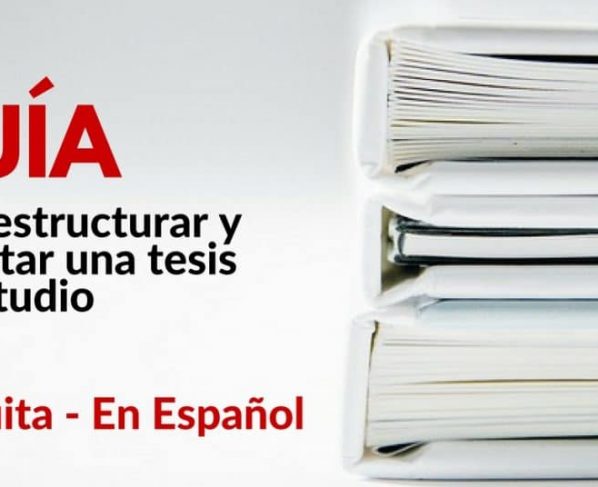 Libro gratuito para diseñar y redactar una tesis