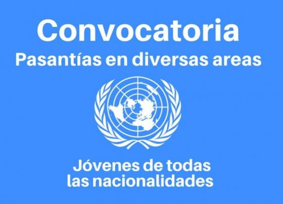 Convocatoria para pasantías con las Naciones Unidas para jóvenes de diferentes profesiones