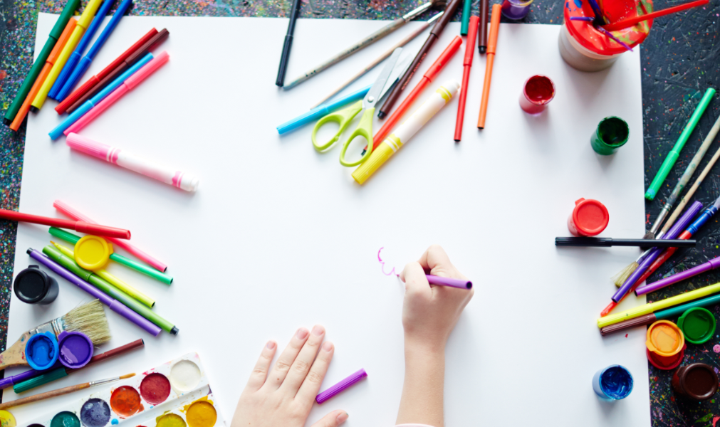 Te ayudamos a desarrollar la creatividad plástica de tus hijos desde casa