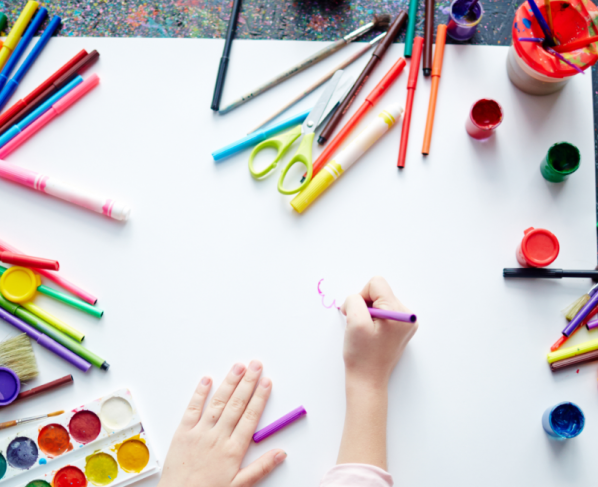 Te ayudamos a desarrollar la creatividad plástica de tus hijos desde casa