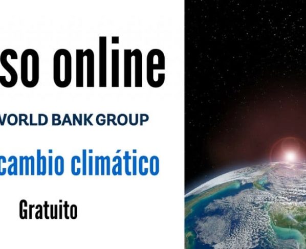 Curso online y gratuito de Banco Mundial sobre el cambio climático