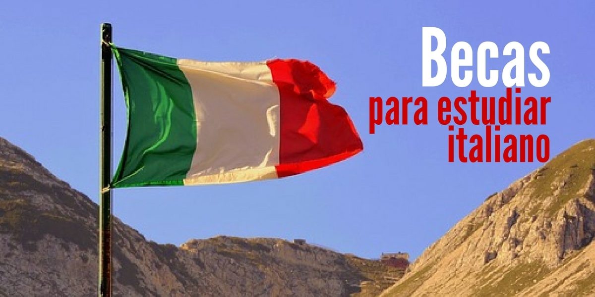 Becas para estudiar italiano en ITALIA