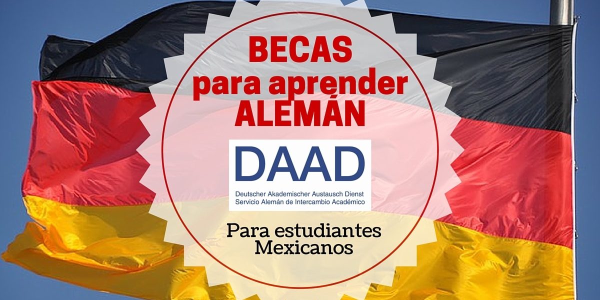 Becas para viajar y aprender alemán. Para estudiantes mexicanos de América Latina