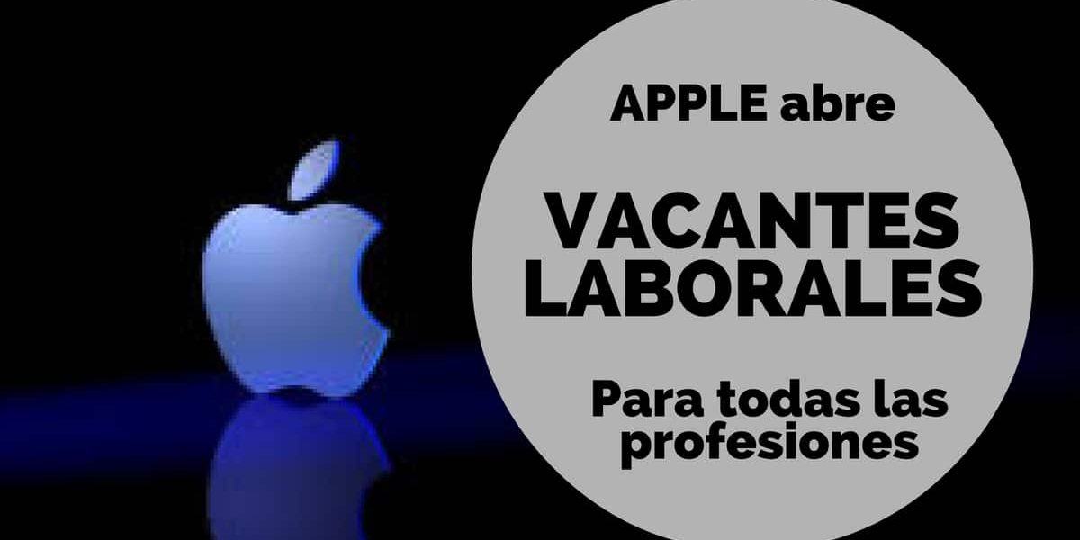 Vacantes laborales con Apple
