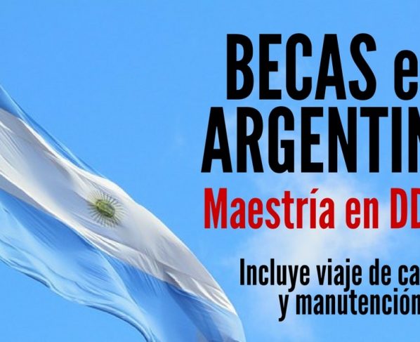 Becas en Argentina para cursar maestría en DDHH