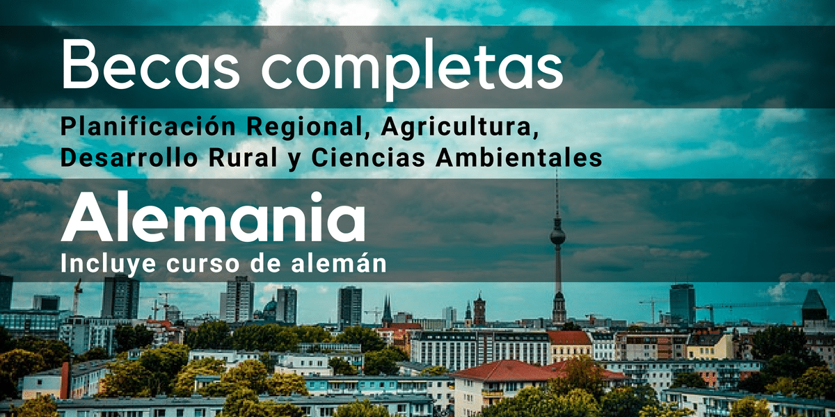 Curso de Alemán + Beca completa en Alemania