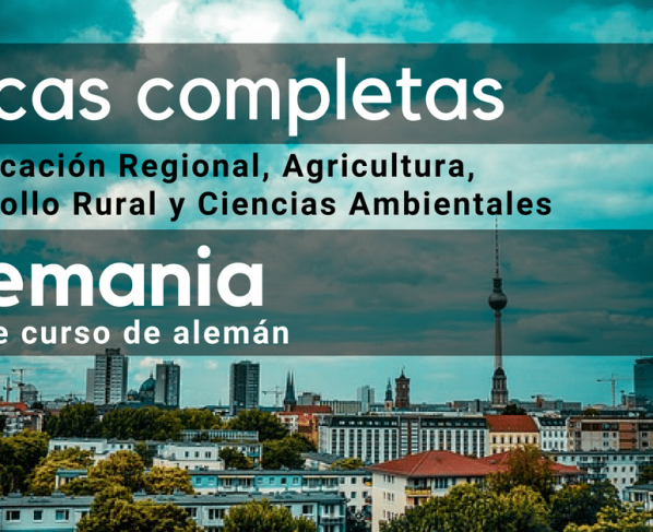 Curso de Alemán + Beca completa en Alemania