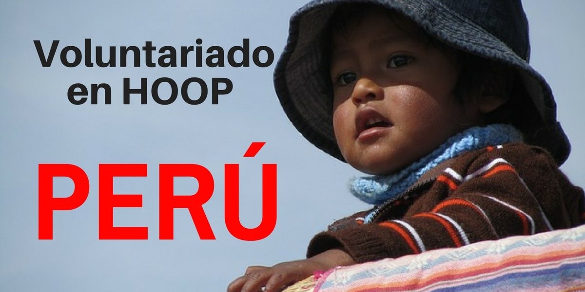 Voluntariado en la organización HOOP Perú