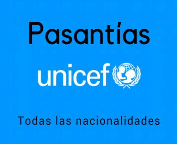 Programa de pasantías en UNICEF para cualquier nacionalidad