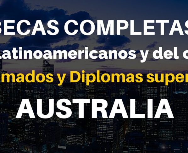 Buscas un curso de profundización? Becas completas de entrenamiento profesional en Australia